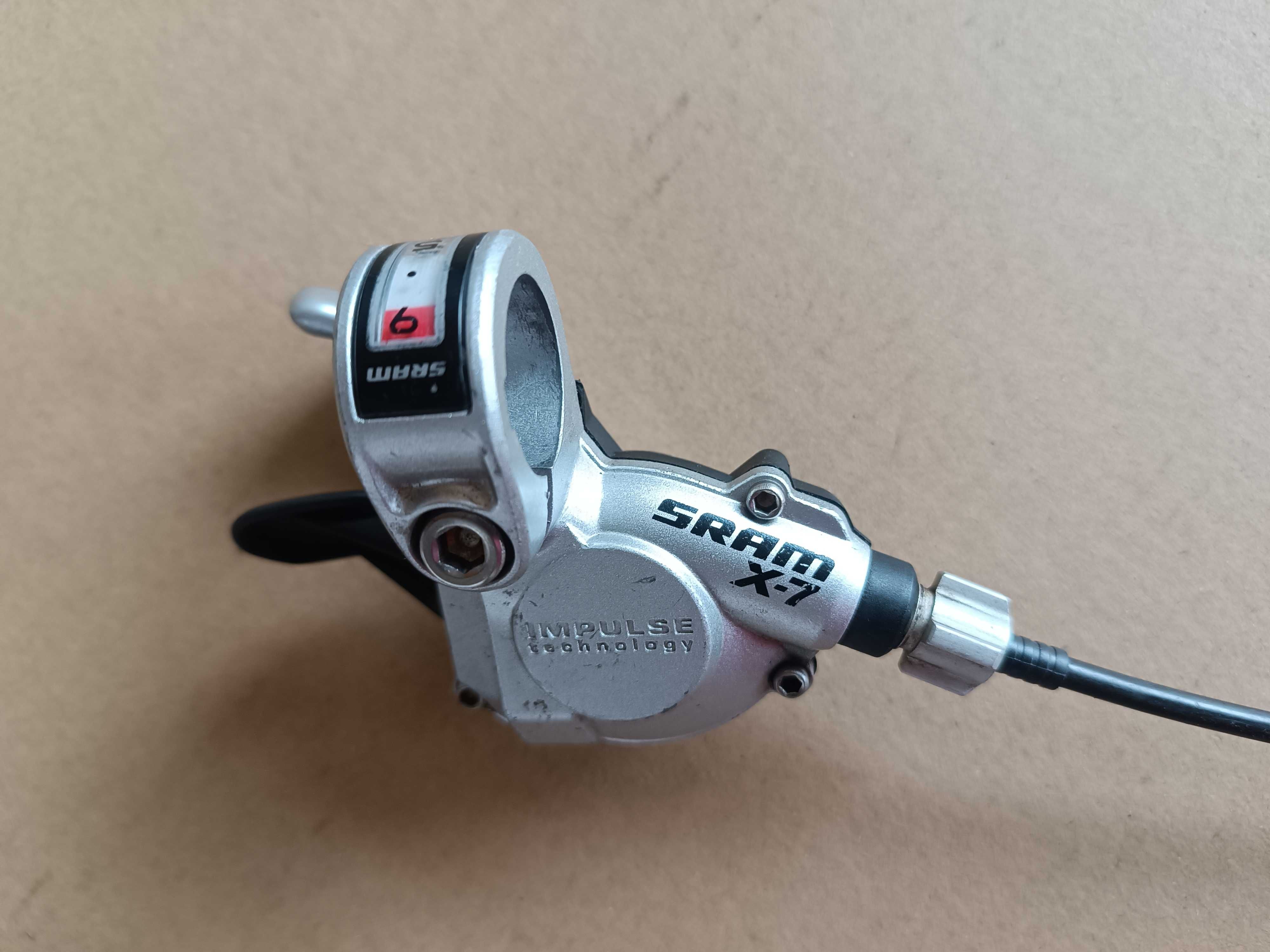SRAM X7 9 ск. команда и заден дерайльор