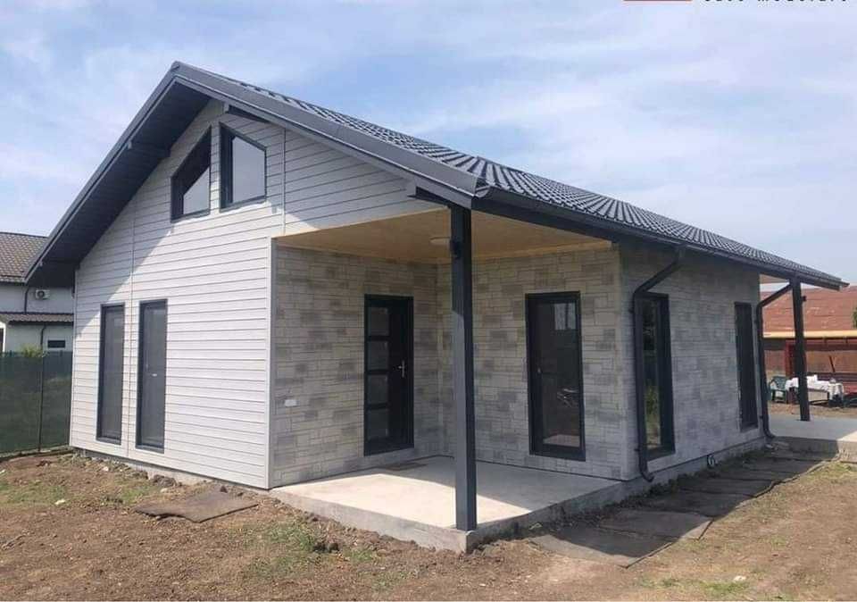 Casa Modulara din structura metalica si panou sandwich de vanzare