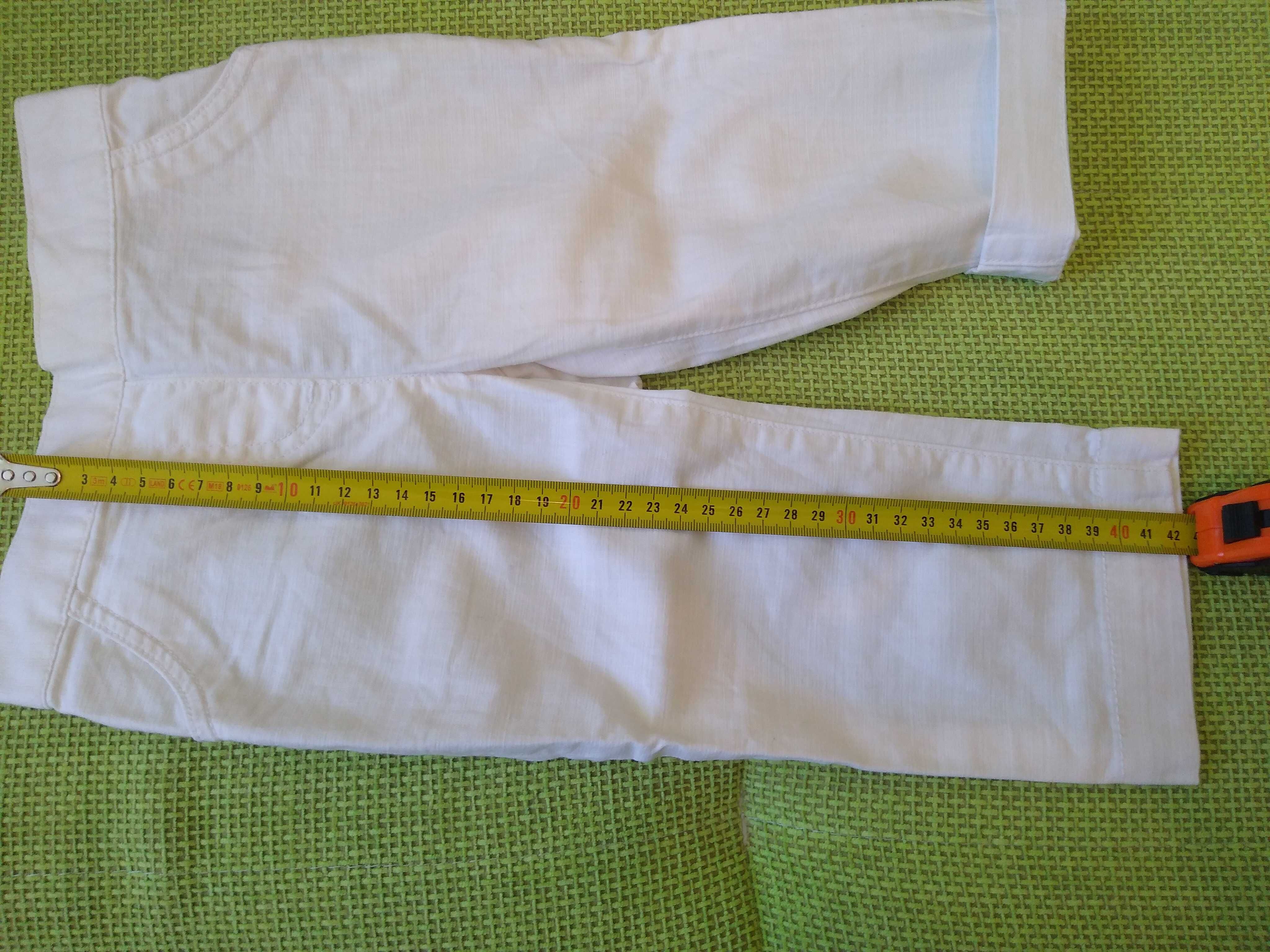 Pantalon alb copii 2-3 ani