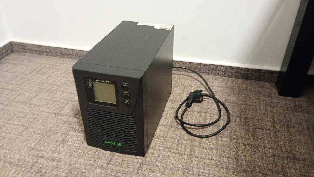 UPS LARICE UDC9101S, Online, Tower, 1000VA/900W, 2 x 9Ah,