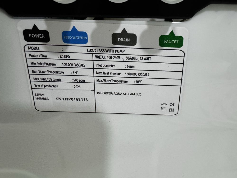 Suv filter Turkiya aquastream