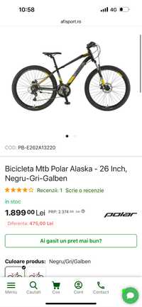 Bicicleta alaska polar