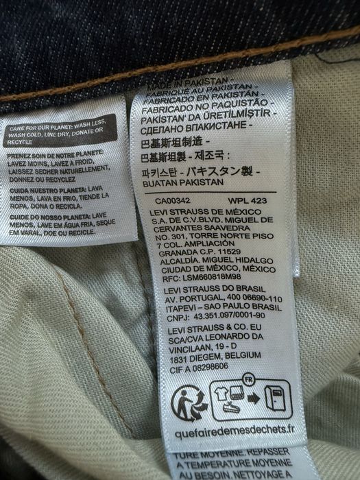 Blugi LEVIS 531 Slim Albastru Barbati | Marime 33 x 34 (Talie 84 cm)