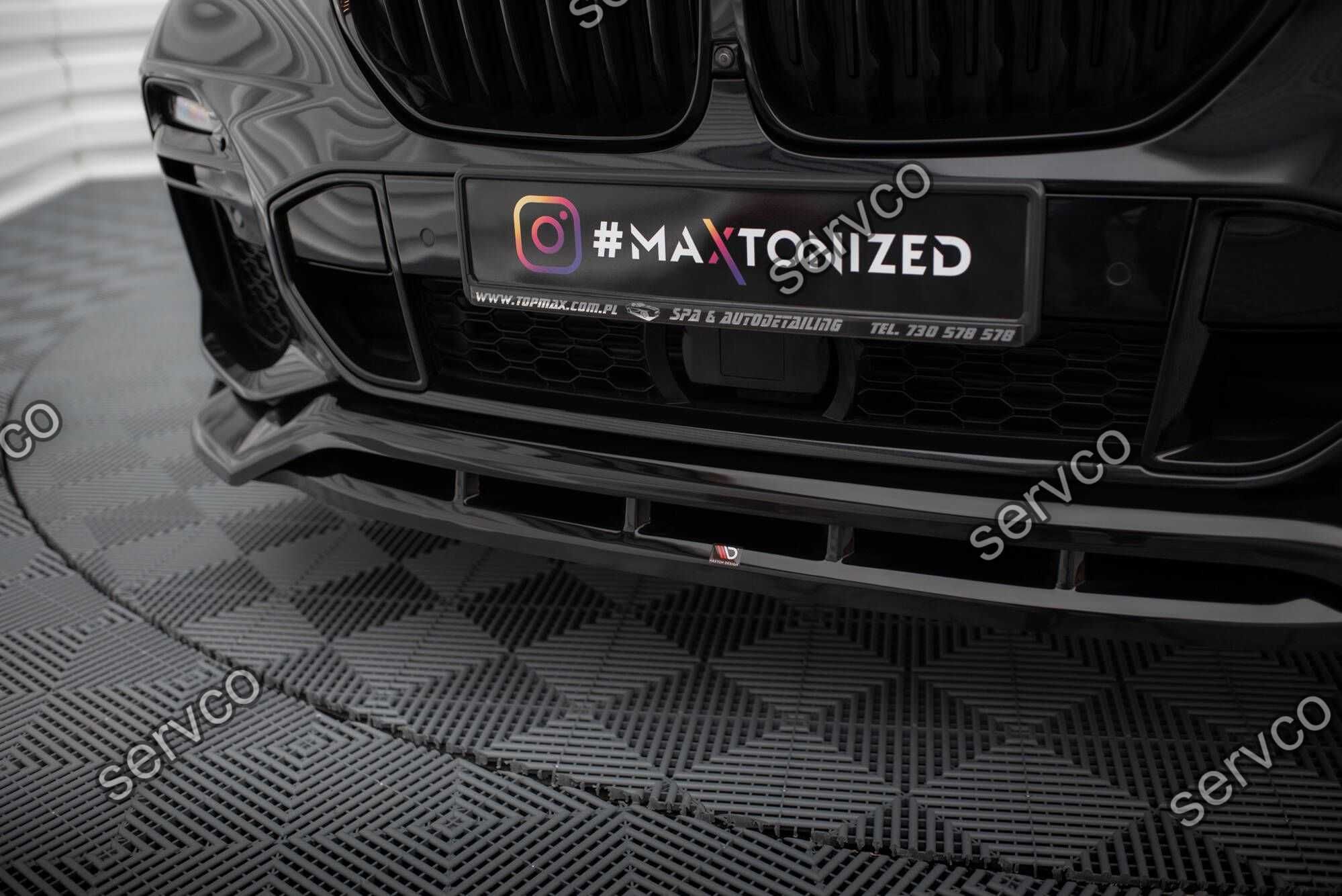 Prelungire bara fata lip Bmw X5 G05 M-Pachet 2018-2023 v2 - Maxton