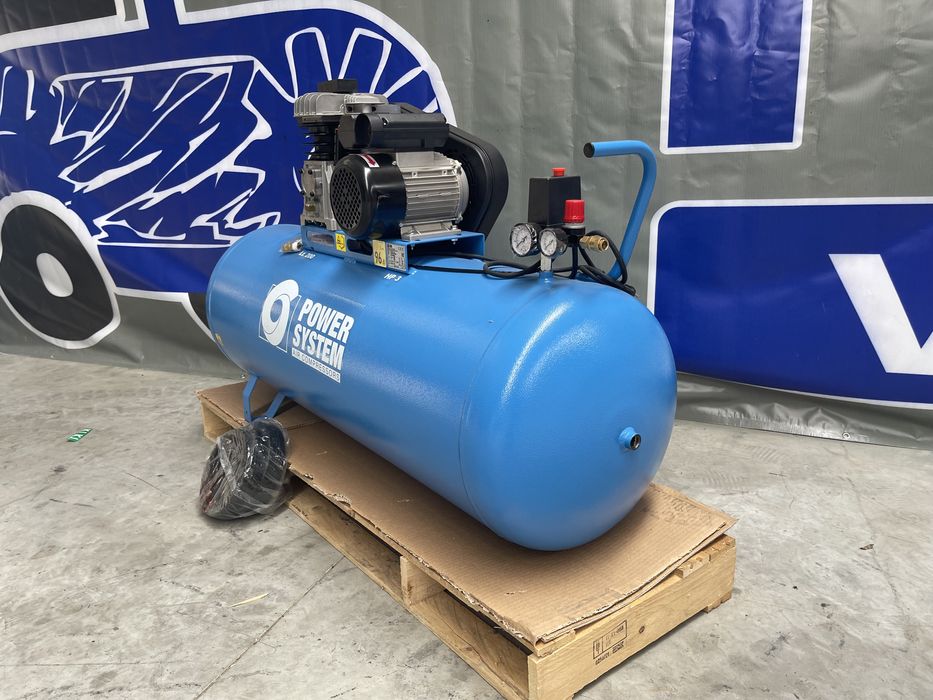 Compresor aer cu piston Power System - 2,2 Kw,10 Bar/200L, Nou cod 198