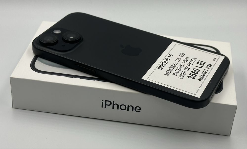 Amanet F28: Iphone 15 128 GB