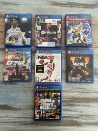 Jocuri PS4 (Call Of Duty Black Ops4, NBA 2K21, TheCrew 2)