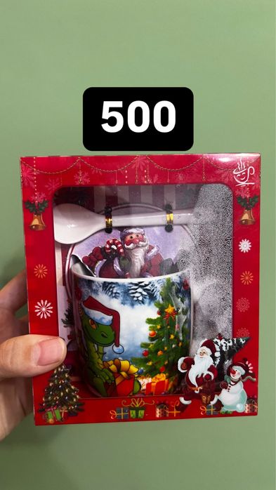 Продам кружка новогодняя за 500 тенге