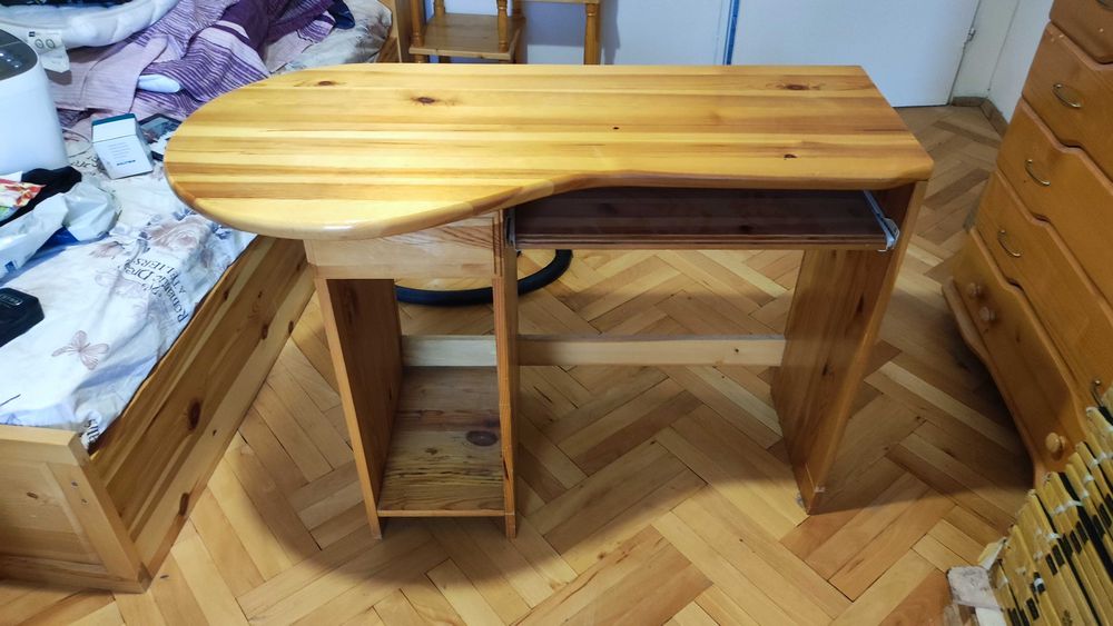 Бюро дървено масив