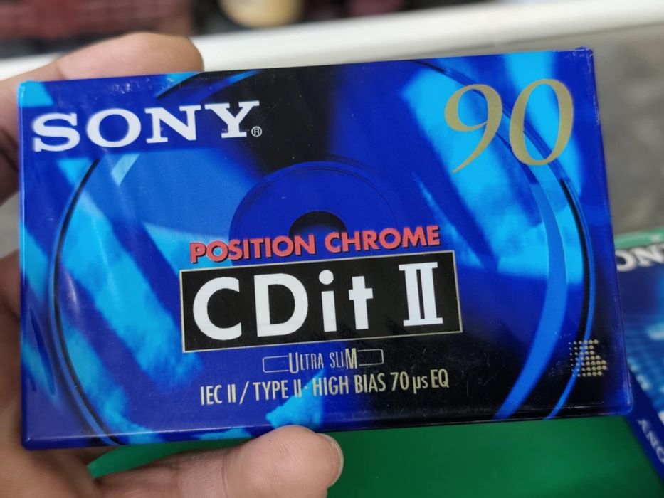 Нови аудио касетки хромни dat sony tdk