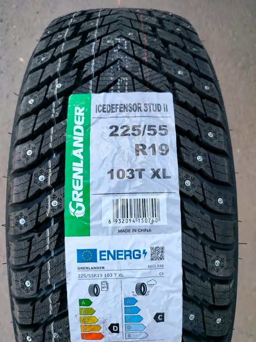 Новые шипованные шины комплект Гренландер 225/55 R19