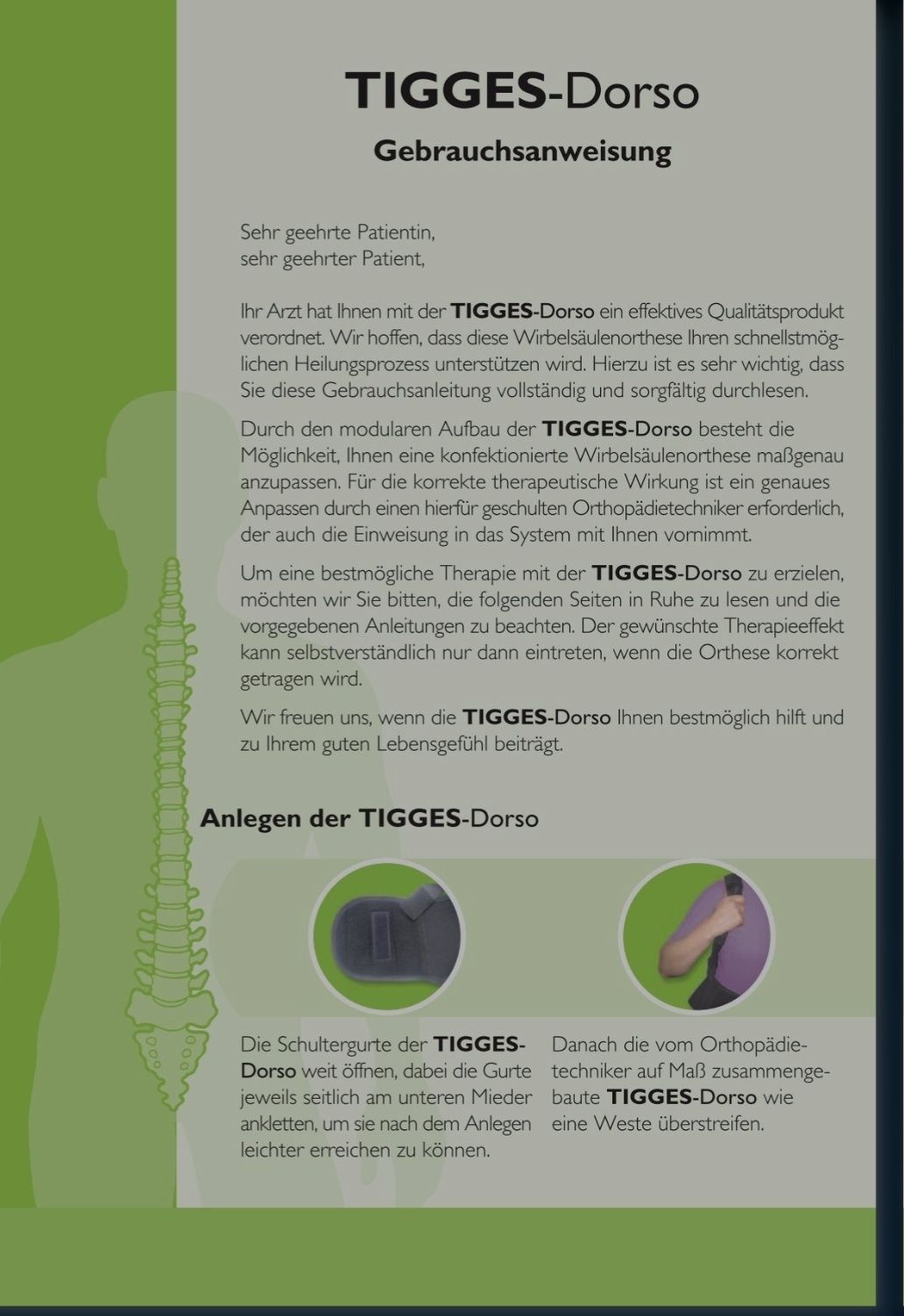 Orteza mobilizare coloana spinală modulara terapeutica corset medical
