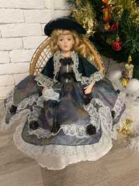 Антикварная викторианская кукла