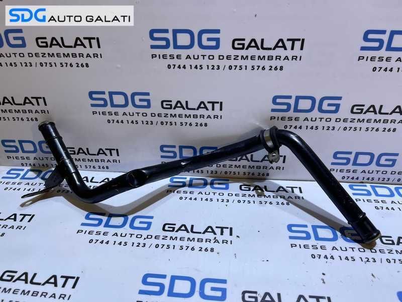 Teava Conducta Apa Antigel Motor VW Passat B6 2.0 TDI BKP BMA BVE BWV 2005 - 2010 Cod 03G121151T [V0291]