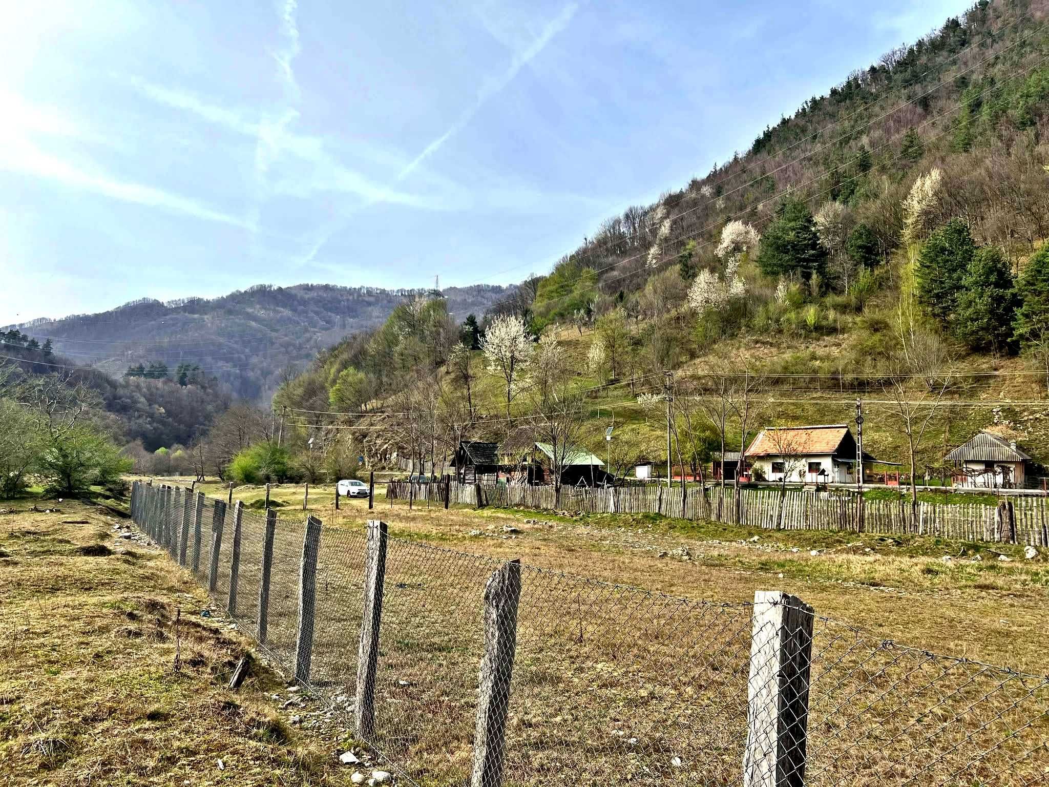 Vand teren la Vasilatu, Brezoi (superb) 25 euro /mp