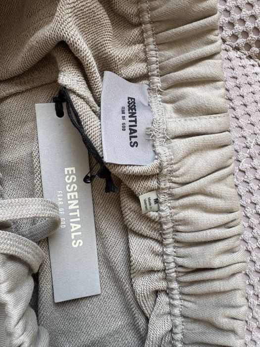 Pantaloni Scurti Essentials Fear Of God Bej