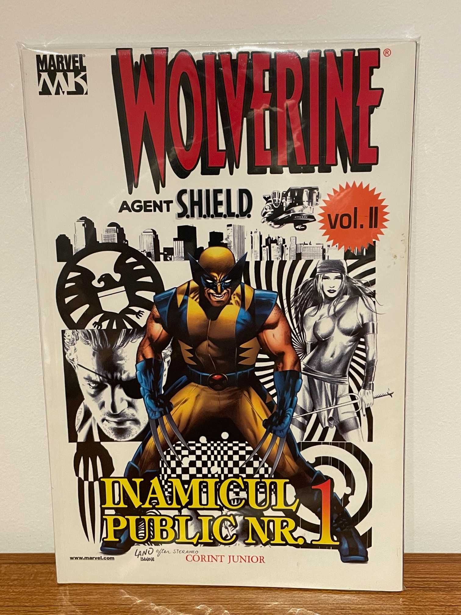 Reviste Wolverine lb. RO (benzi desenate Corint. Jr)