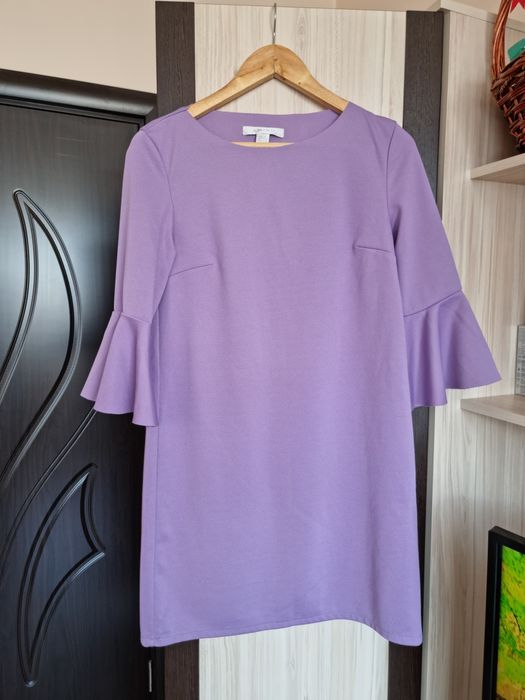 Уникално бижу в лилав цвят