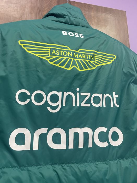 M Мъжки Елек Грейка Hugo Boss Aston Martin Formula 1 Cognizant Nike F1