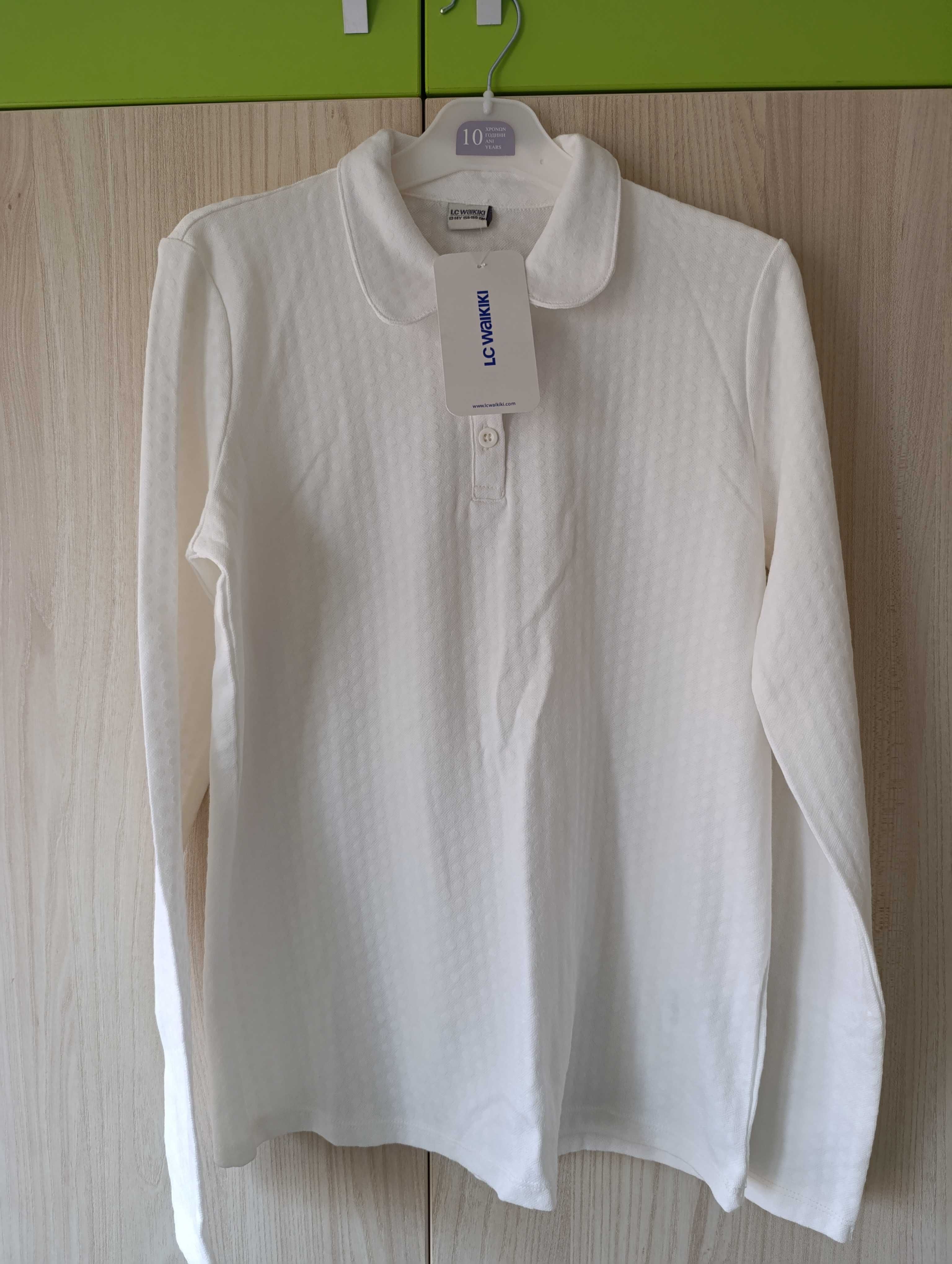 3блузи/якичка/дълъгръкав/LC Waikiki 13-14 години/ръст 156-160см + риза