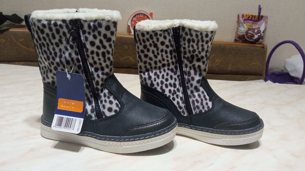 Сапоги на девочку