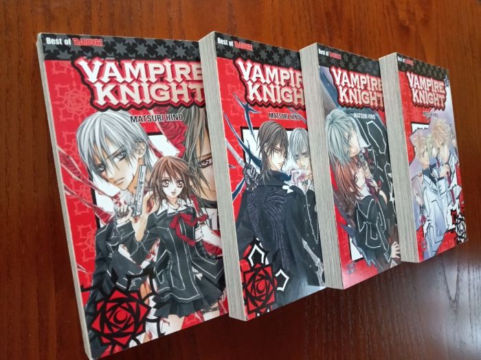 Vând manga Vampire Knight vol 1 -4