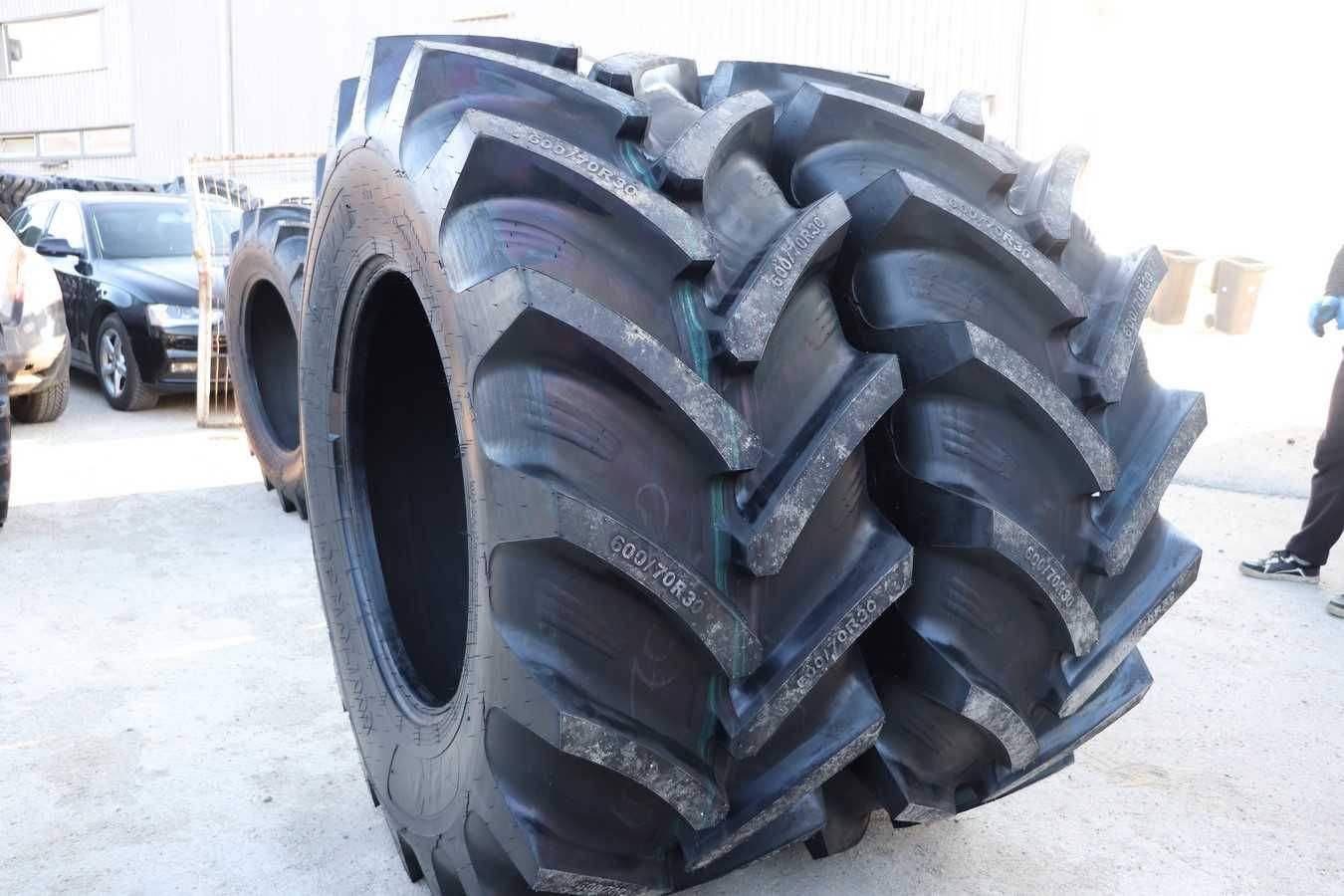 Cauciucuri noi 600/70 R30 OZKA radiale anvelope tractor fata garantie