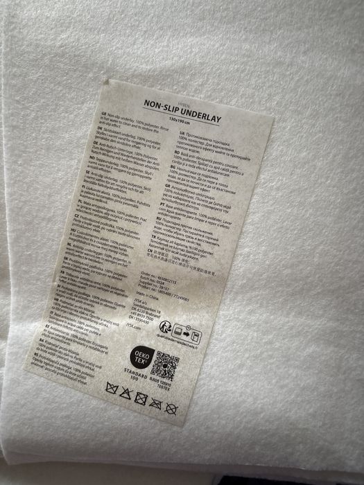 Vând covor shaggy gri, nou – 140x200 cm