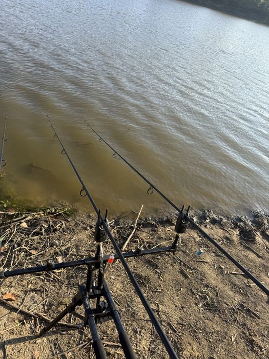 Шаранджийски въдици с макари