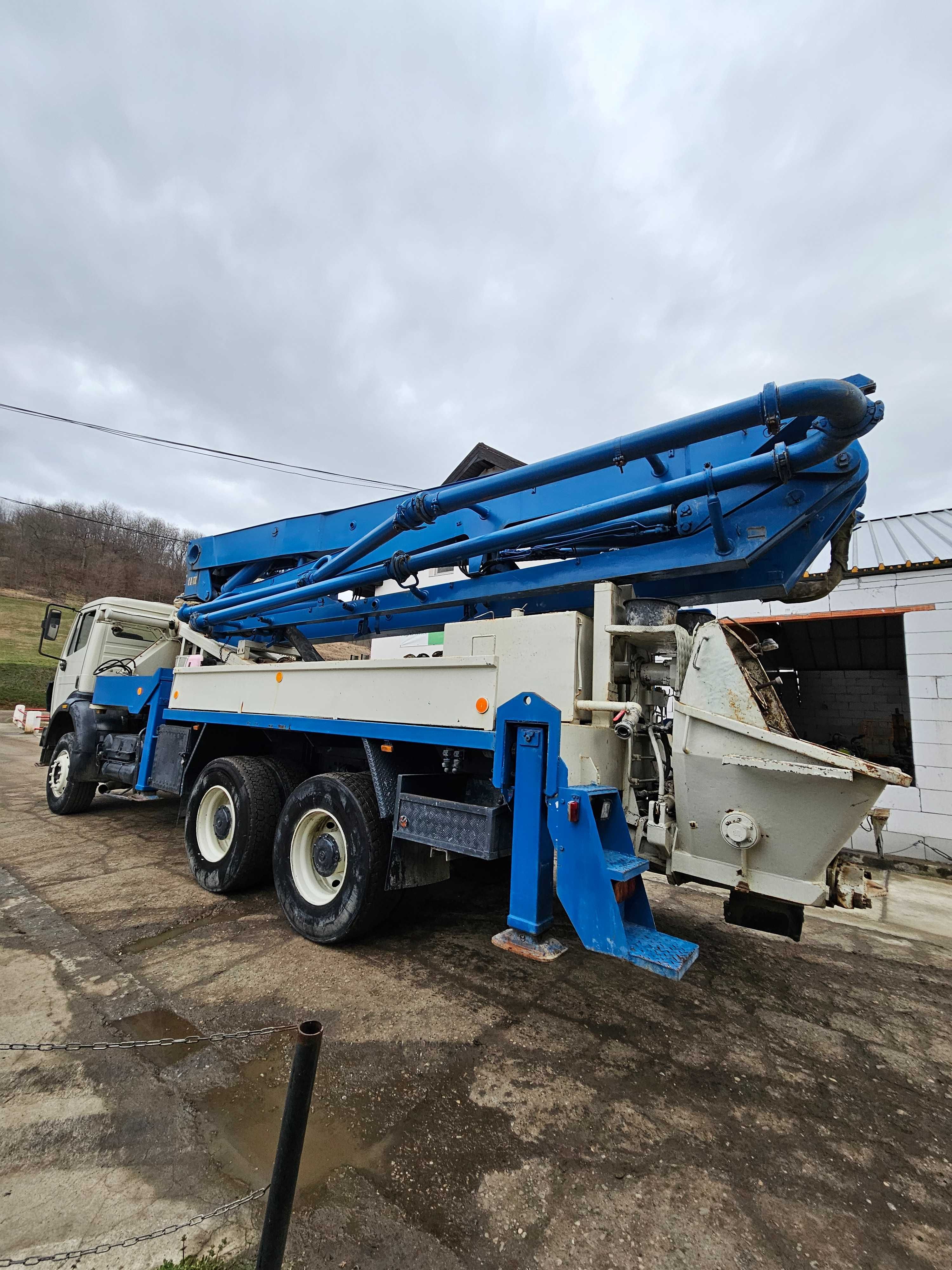 SCHIMB/Vand  Pompa de beton Mercedes SK Putzmeister MT32.4/125