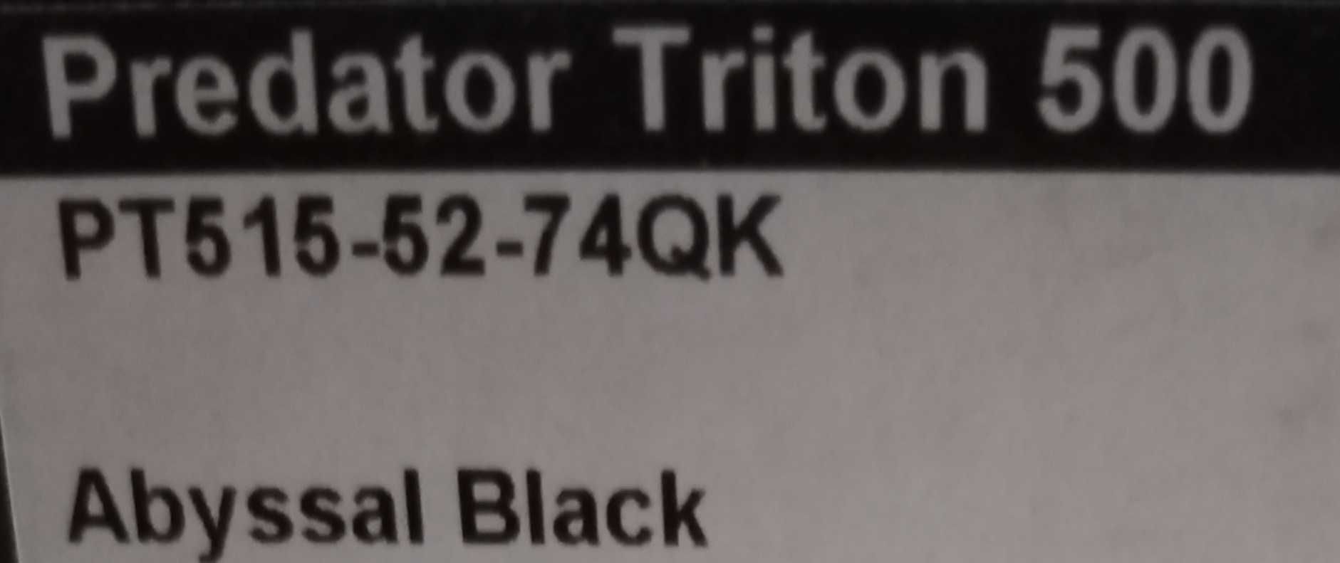 Лаптоп Acer Predator Triton 500