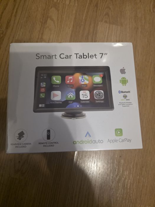 Таблет за кола 7 инча с камера за задно виждане и дистанционно – нов!