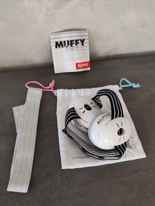 Casti antifonice bebe - Alpine, Muffy Baby, protectie auditiva