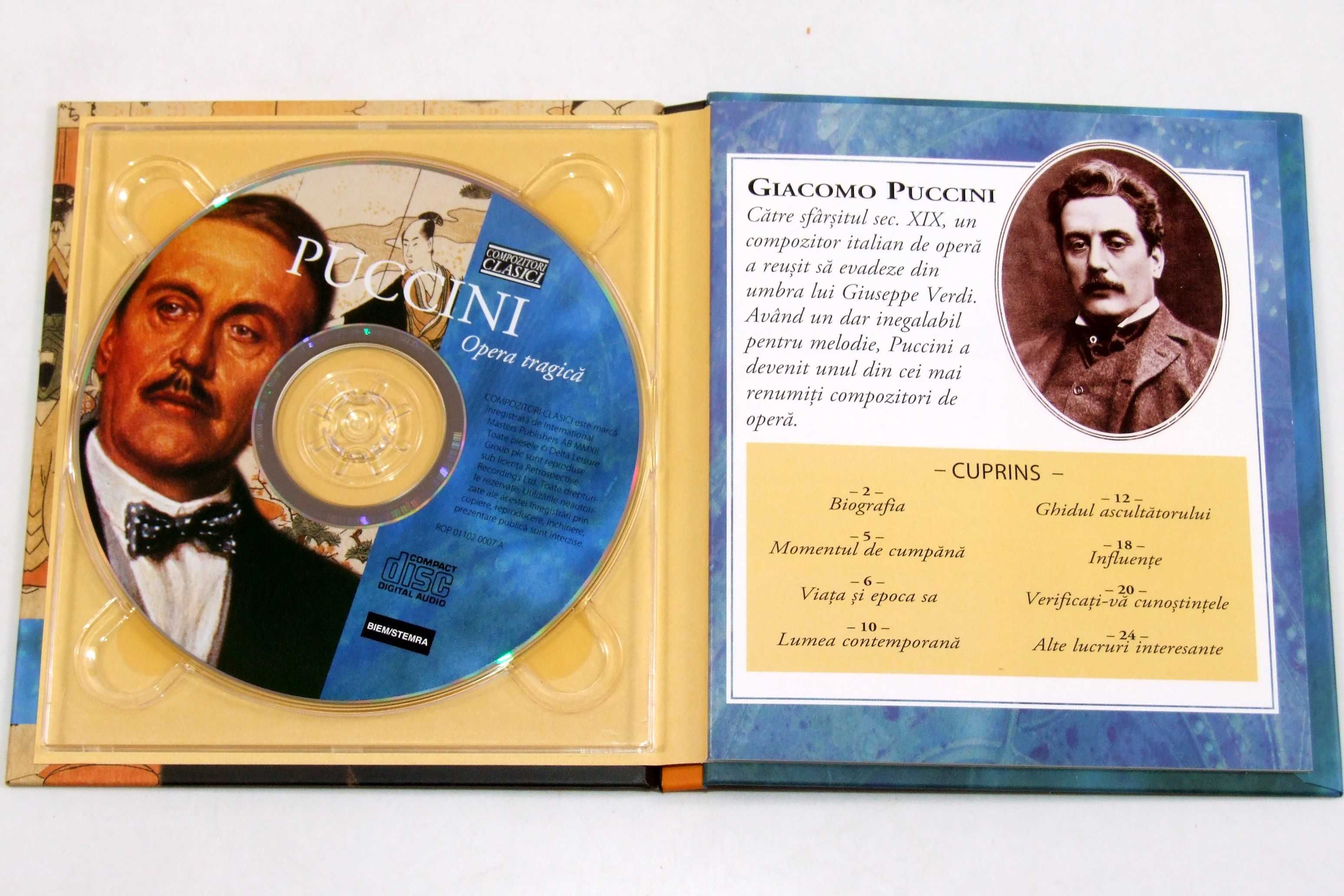 Set 5 CD-uri: Brahms, J. Strauss, Mendelssohn, Puccini, Haydn, NOI