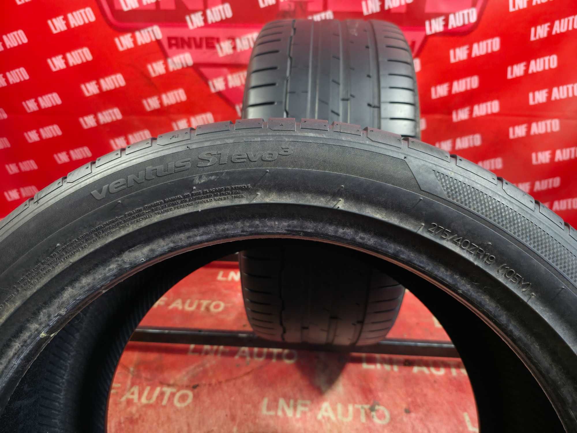 Anvelope de VARA - 275/40/19 - HANKOOK - 4.8 MM - DOT 2022 !