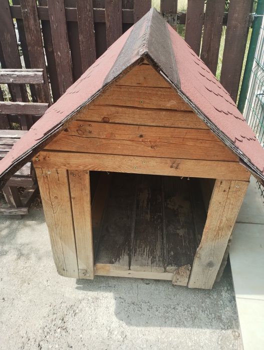 Cușcă solida pentru un caine de talie medie sau mare