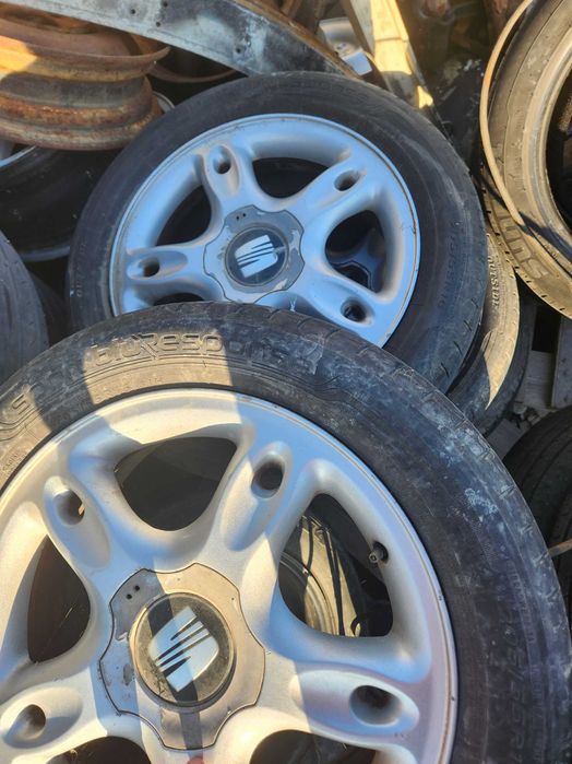Vand jante aliaj GOLF4, BORA, OCTAVIA, SEAT 5x100 pe 16" 500lei setul