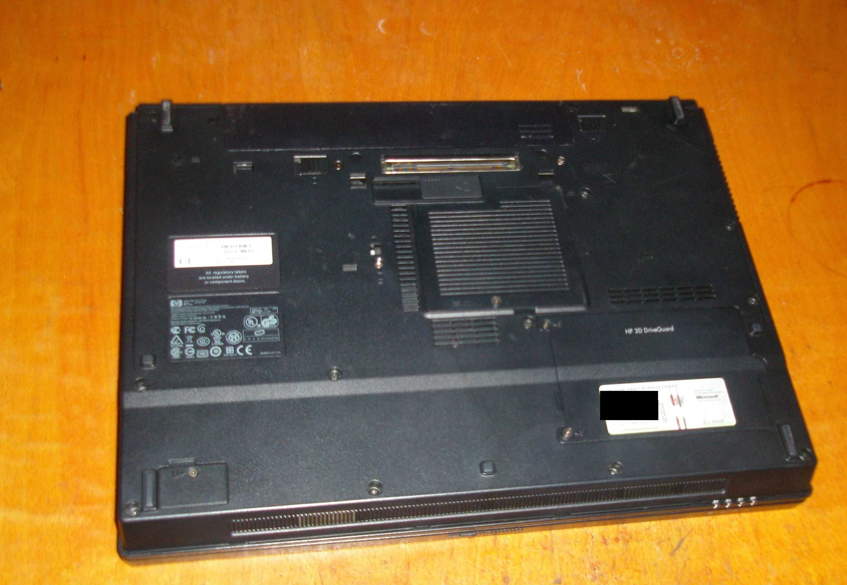 HP 6710b CPU T7500, 4GB DDR2, SSD 120gb, GPU Intel, батерия, зарядно.