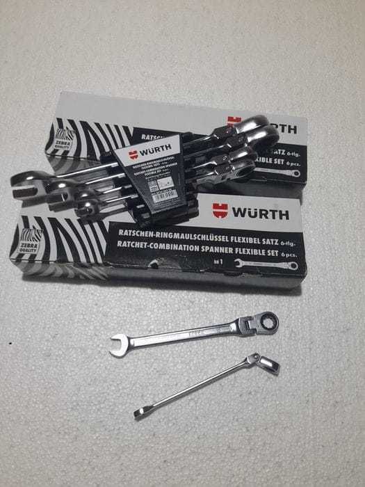 Set chei combinate clichetate oscilabil pe clichet WÜRTH zebra PROFI