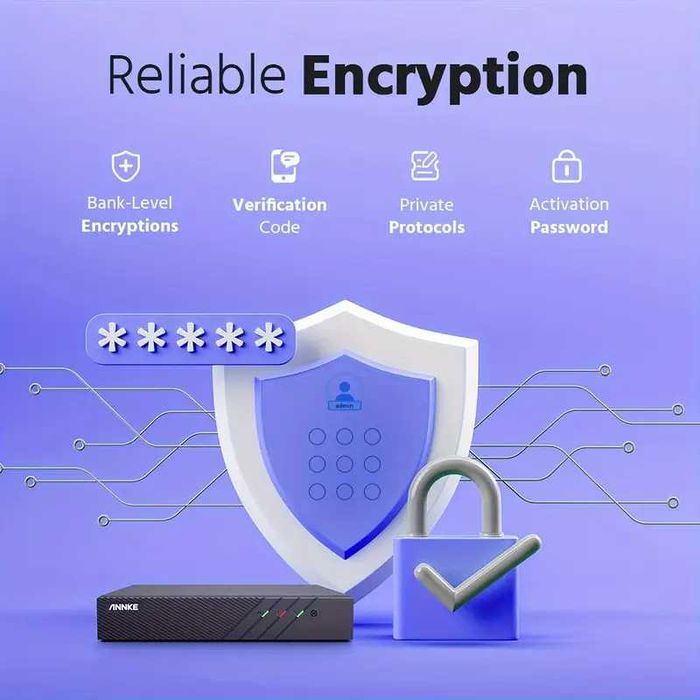 ANNKE 8-канален h.265+ 6MP NVR видео регистратор