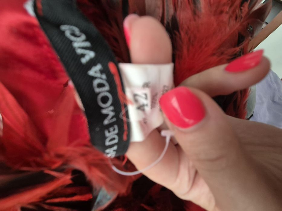 Rochie de ocazie rosie,Casa de Moda Vigo