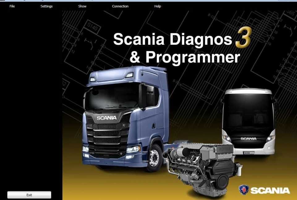 Tester auto camioane Scania + Laptop, totul instalat VCI 3 v2.6X XCOM