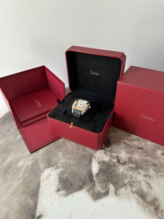 Ceas barbati Cartier Santos 100