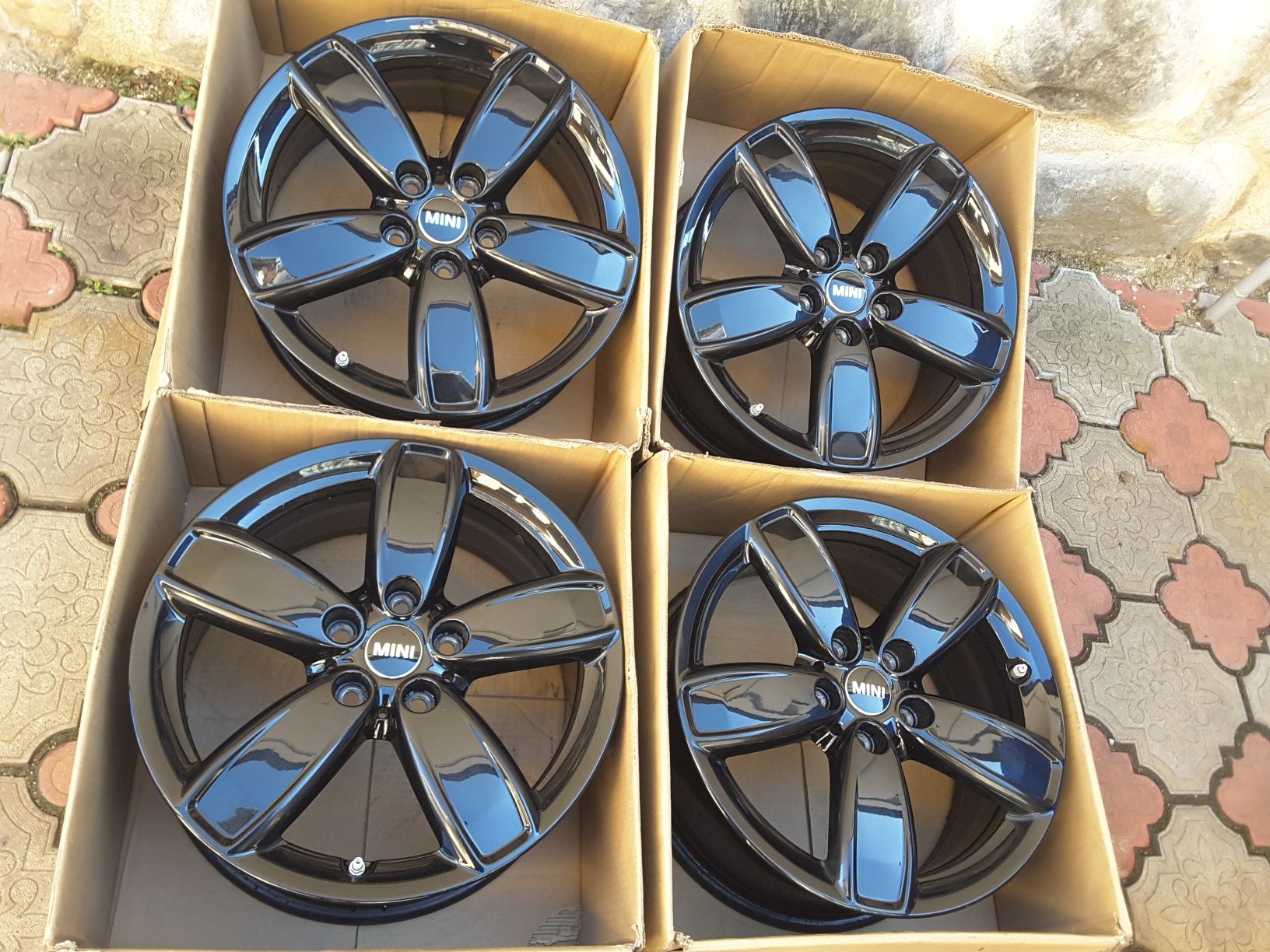 jante aliaj 17; 5x112; originale Mini Cooper Countryman