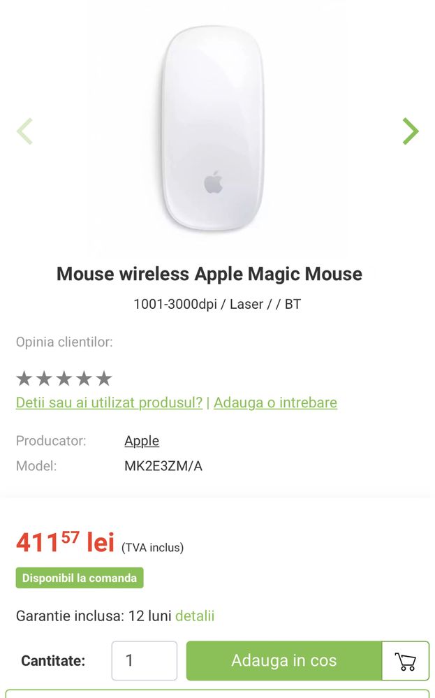 Magic mouse Apple mouse