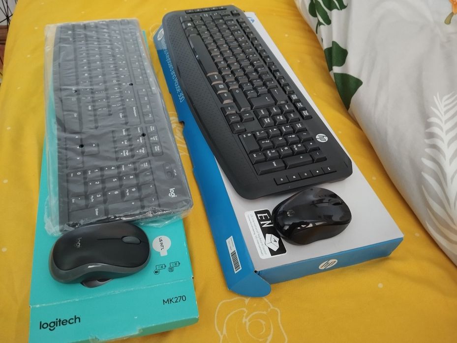 Tastatura wireless cu mause 55 lei buc