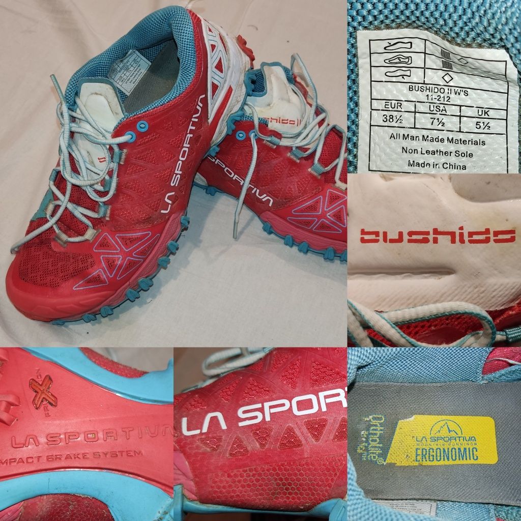 Adidas La Sportiva Bushido 2 women 38 1/2 dama munte tura alergare