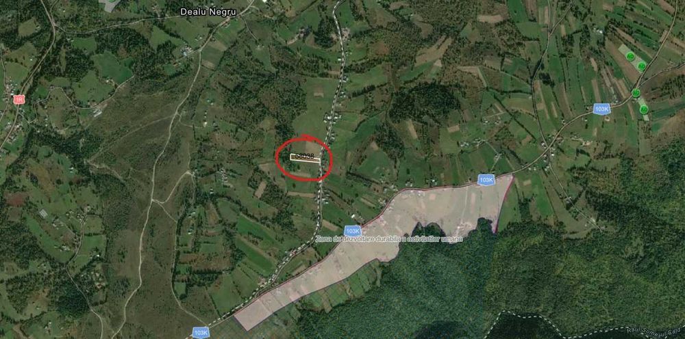 teren de vanzare Dealu Negru, comuna Calatele 4200 mp