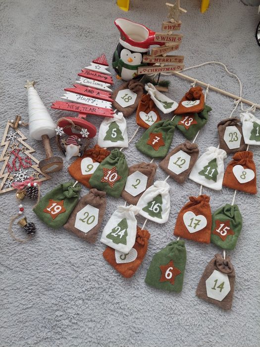 Лот Коледна декорация Всичко 25лв