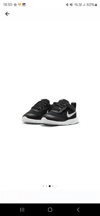 Vând Pantofi sport slip-on Nike Tanjun EasyOn, Negru, Alb, 19.5 EU